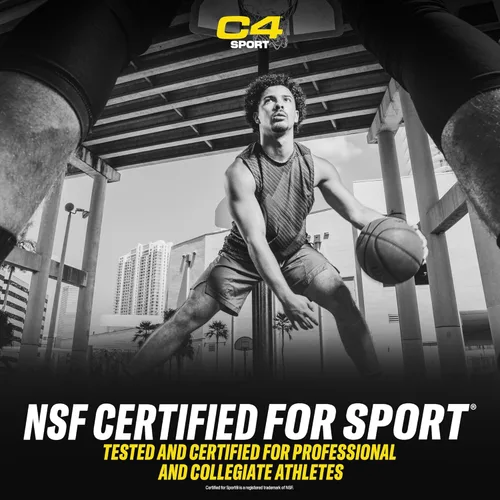 Miniatura 4 de Cellucor C4 Sport - Ponche de frutas en polvo para antes del entrenamiento, certificado NSF para deportes, 30 porciones, el embalaje puede variar.
