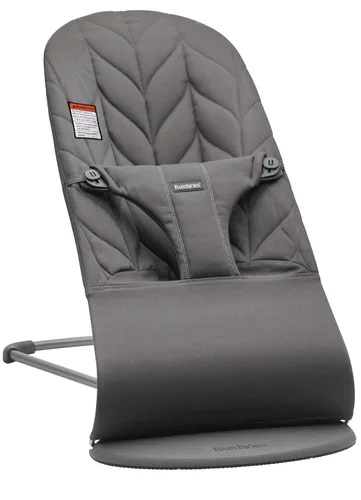 Miniatura 12 de BabyBjörn Bouncer Bliss Silla de rebote para bebé, Malla, Antracita Gris Beige