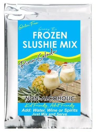 Miniatura 8 de Mezcla de Cóctel Frozen Slush Slushy Drink - Alcohólica o Sin Alcohol, Agua, Jugo, Soda, Vino, Vodka, Ron, Tequila (Naranja Sanguina)