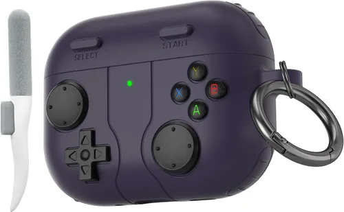 Miniatura 15 de Valkit Funda protectora resistente 2 en 1 para Airpods, a prueba de golpes, funda de Air Pod 2 para hombres y mujeres, con llavero para iPod Skin