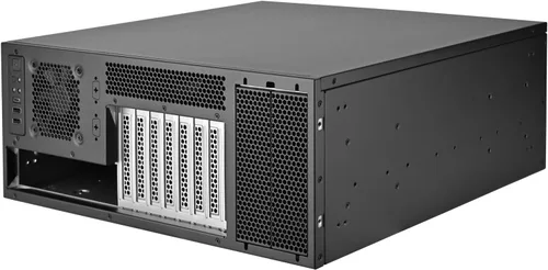 Miniatura 30 de Silverstone Technology RM51 Chasis de Servidor Rack de 5U con Ventiladores Duales de 180mm y Capacidad de Refrigeración Líquida Mejorada, SST-RM51