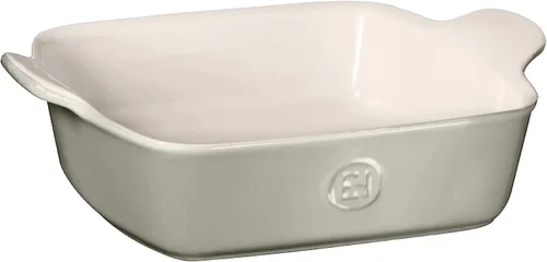 Miniatura 7 de Emile Henry Baker cuadrado de 8" x 8" - colección Modern Classics Azúcar Azúcar Blanco