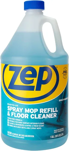 Miniatura 2 de Zep ECZUMSF1282 - Recambio de trapeador en aerosol y limpiador de suelos, 1 galón (caja de 2) - Limpiador y desodorante de aroma fresco versátil