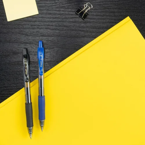Miniatura 5 de Bolígrafos Pilot G2 Premium de Gel, punta fina de 0.7 mm, bolígrafos de tinta azul de punta fina, paquete de 4 - Ideal para la escuela, para llevar