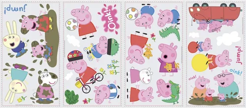 Miniatura 3 de Calcomanías de pared RoomMates RMK3183SCS Peppa la Cerdita (despegar y pegar)