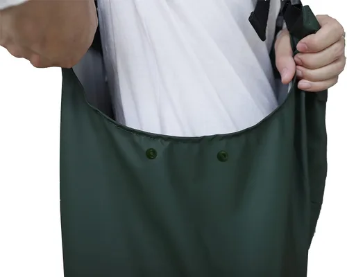 Miniatura 3 de RainRider Pantalones de lluvia con peto de trabajo para hombres y mujeres, pantalones resistentes al agua, pantalones de trabajo, overol de pesca