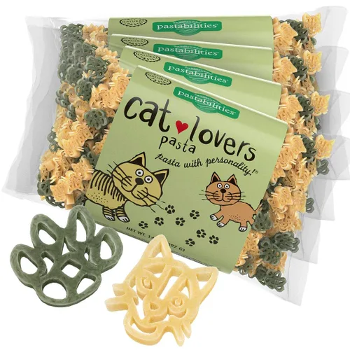 Miniatura 8 de Pastabilities Pasta con forma divertida para niños, sopa de fideos de dinosaurio, divertido dinosaurio con mezcla de sopa temática animal, pasta