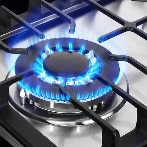 Miniatura 2 de Cocina de Gas de 12 Pulgadas, Estufa de Gas Integrada de 2 Quemadores, Superficie de Cocina de Gas de Acero Inoxidable, Cocina de Gas Sellada