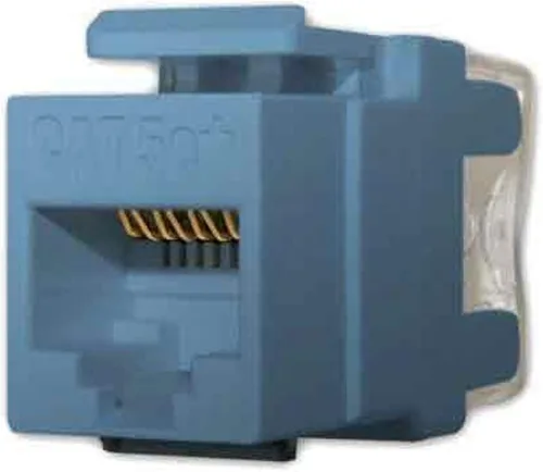 Miniatura 10 de Legrand - Conector Keystone OnQ RJ45, conector Keystone para Cat 5e, funciona con placas de pared multimedia para garantizar una terminación segura