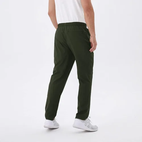 Miniatura 45 de Rapoo Pantalones ligeros para hombre con bolsillos con cremallera, secado rápido, pantalones deportivos de viaje para entrenamiento