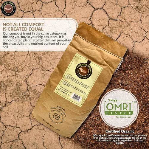Miniatura 7 de Charlie's Vegan Compost – Jardinería orgánica concentrada vegana sin crueldad animal para plantas enmienda de suelo potenciador de suciedad