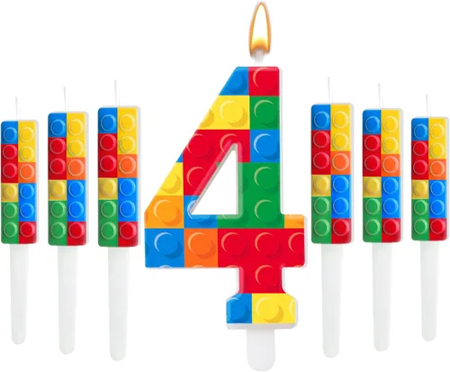 Miniatura 14 de 13 piezas de velas temáticas de coches de carreras para cumpleaños en negro y blanco con número de carrera 1 a cuadros, velas para tarta de coche