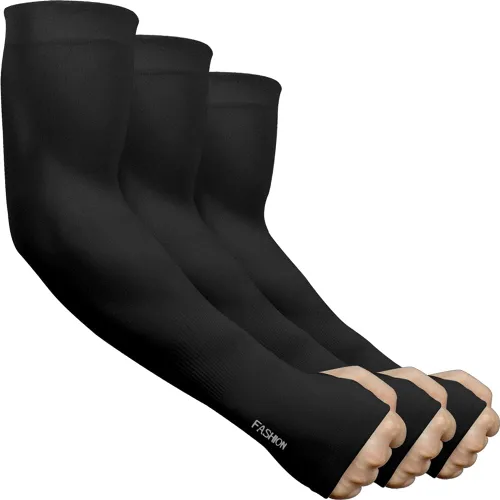 beister 3/6 pares de mangas de brazo de enfriamiento UV protección solar unisex para deportes, ciclismo, golf, correr