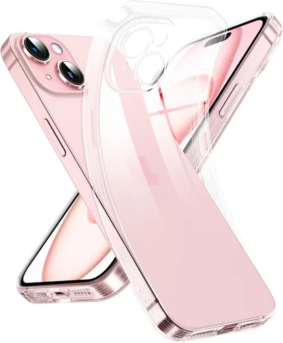 Miniatura 86 de Supdeal Funda transparente para iPhone 13 Pro, no amarillea, protección de cámara, probada en caídas de grado militar, transparente, a prueba