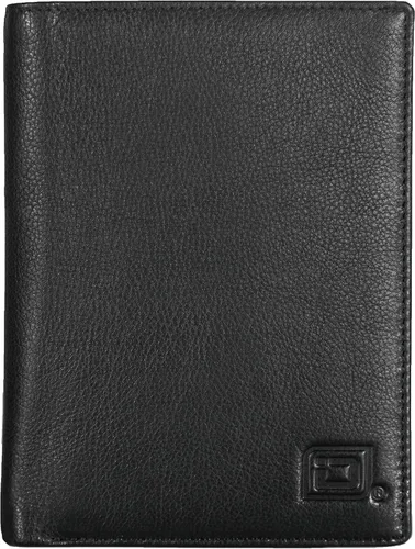 Miniatura 2 de Cartera RFID para pasaporte organizador de viaje - 2 soportes para pasaporte - Bifold de cuero delgado, Negro -, Cartera Rfid