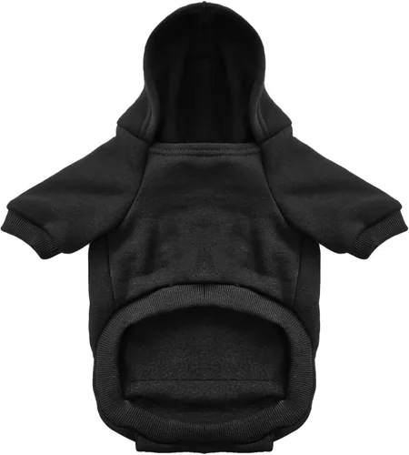Miniatura 5 de Jecikelon - Sudadera con capucha y bolsillos, cálida para invierno, para perros pequeños, ropa de abrigo para chihuahuas, disfraz para cachorros