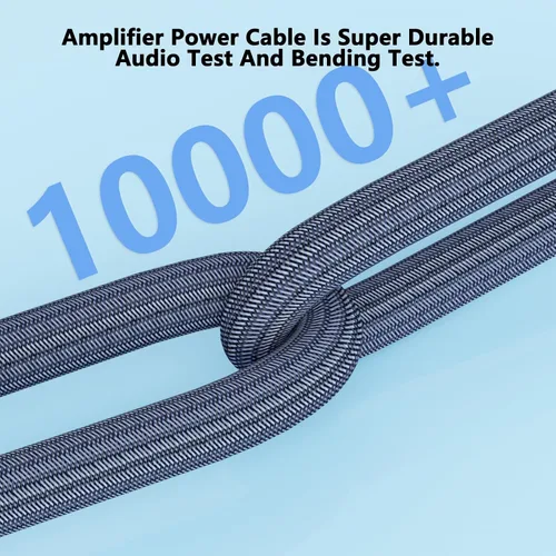 Miniatura 6 de Monosaudio Cable de alimentación de CA de audio HiFi, cable de alimentación con enchufes chapados en rodio de 3 clavijas, versión estadounidense