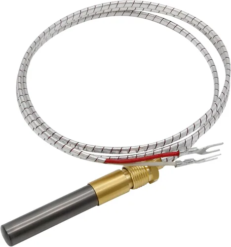 Miniatura 8 de Ganivsor Generadores de termopila de 24", termopila Q313A de 750 milivoltios para calentador de agua a gas/chimenea/freidora de gas/horno, termopar