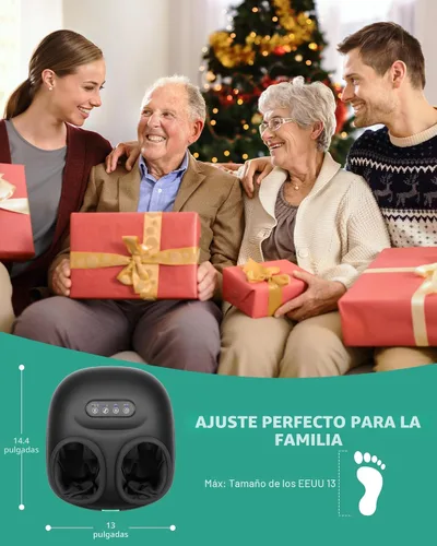Miniatura 2 de Medcursor máquina masajeadora de pies con calor, rodamiento, amasado profundo, masajeador de pies shiatsu para proporcionar alivio del dolor, pies