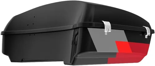 Miniatura 199 de Paquete turístico para Harley Touring Street Glide, Electra Glide, Road King, Road Glide Special 2014-2025 Alpine Green