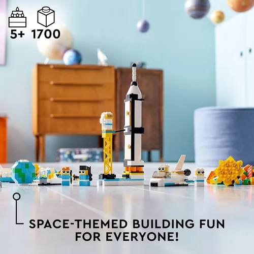 Miniatura 2 de LEGO Classic Space Mission 11022 - Juego de construcción; incluye 10 juguetes espaciales en 1 juego para mayores de 5 años (1,700 piezas)