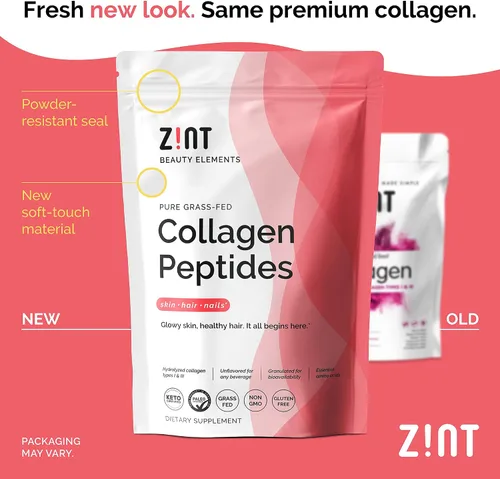 Miniatura 2 de Proteína de colágeno hidrolizada, 32 onza, 1