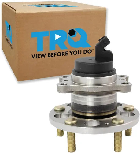 Miniatura 175 de TRQ Cojinete de rueda delantera y conjunto de cubo compatible con Honda Civic 2017-2021