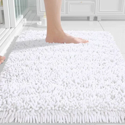 Miniatura 69 de Yimobra - Alfombra grande para baño antideslizante de 36x24 pulgadas, extra gruesa y suave, absorbente de felpilla, alfombras de baño lavables a