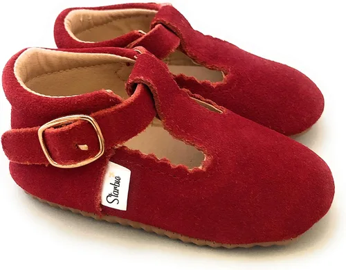 Miniatura 4 de Starbie Baby Mary Janes, más de 12 colores, zapatos de bebé, Mary Janes para niño, zapatos de barra en T para bebé, zapatos de plataforma para niños