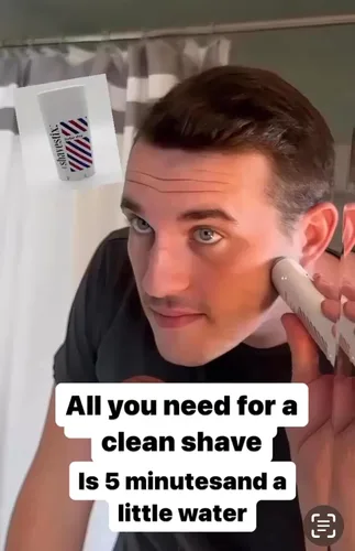 Miniatura 7 de Barra de crema de afeitar de tamaño de viaje de 2.75 onzas Barber Shop – Barra de crema de depilación para hombres Shavestix Shave Stick Sub