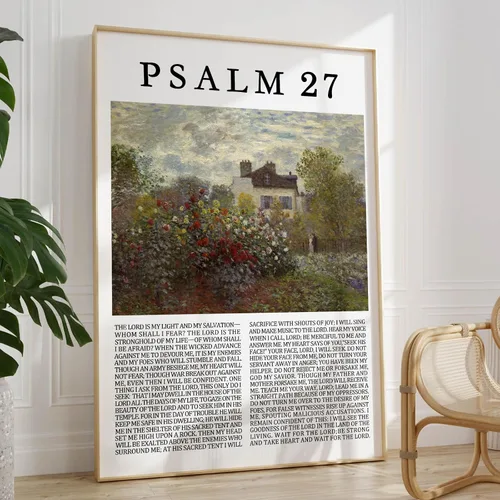 Miniatura 26 de Arte de pared de acuarela de Jesús, pintura en lienzo cristiano, imágenes de las Escrituras, decoración de pared, póster con versículos bíblicos