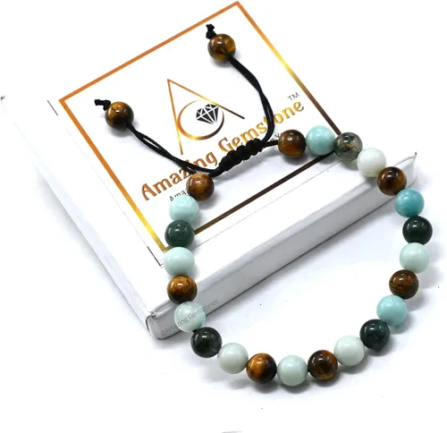 Miniatura 53 de Pulsera del zodiaco de cristales curativos