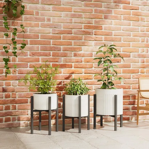 Miniatura 7 de Linpla Soporte de Metal Ajustable para Plantas de Interior y Exterior - Se Adapta a Macetas de 8 a 12 Pulgadas - Soporte para Macetas Moderno