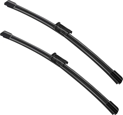 Miniatura 20 de Juego de 3 limpiaparabrisas de 24 + 17 pulgadas con limpiaparabrisas trasero de 12 pulgadas de repuesto para Toyota Rav4 2006-2012, calidad original