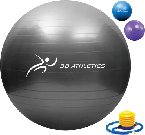 Pelota de yoga para embarazo y pelota de ejercicios: equipo de fitness para gimnasio en casa, equipo de ejercicio para mujeres, kit de pilates,