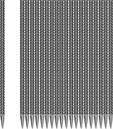 Miniatura 11 de 10 estacas de acero galvanizado en forma de U de 16 pulgadas, anclajes de tierra resistentes para tiendas de campaña, kits de posición, cercas
