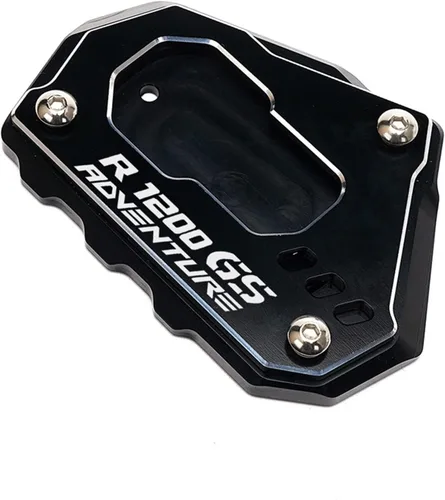 Miniatura 10 de Almohadilla de extensión para soporte lateral de motocicleta, placa para BMW R1200GS R1250GS R 1200 1250 GS ADV 2021 (color : R1250GSADV rojo)