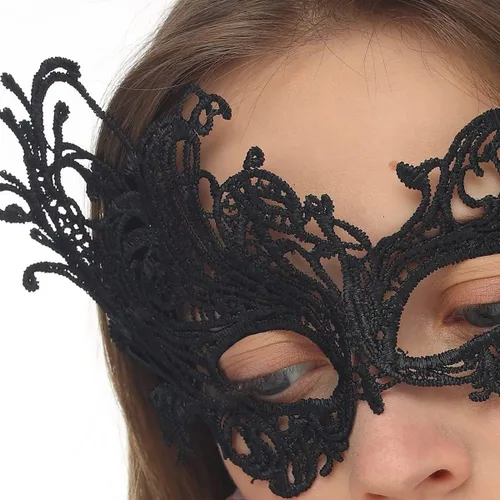 Miniatura 6 de MYMENU Máscaras de mascarada para mujer, de encaje, veneciano, Halloween, carnaval, para fiesta, disfraces, cosplay, Mardi Gras