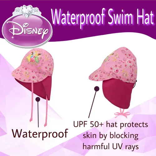 Miniatura 2 de Disney Gorro de natación para niñas pequeñas, gorro de natación para niñas pequeñas, gorro de natación para niños pequeños con Frozen y Minnie