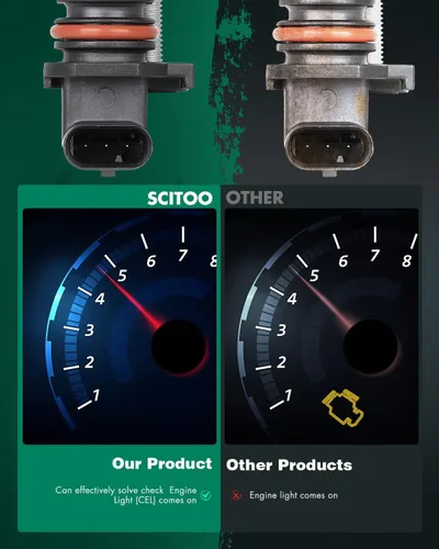 Miniatura 5 de SCITOO Sensor de posición del árbol de levas para Buick para Envision 2016 2017 2018 2019 2020, para Buick para LaCrosse 2018 2019, para Buick