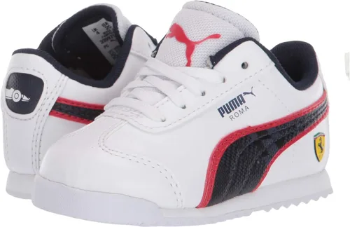 Miniatura 7 de PUMA Scuderia Ferrari Roma - Tenis deportivos para bebé, color blanco Puma, talla 9 de EE. UU