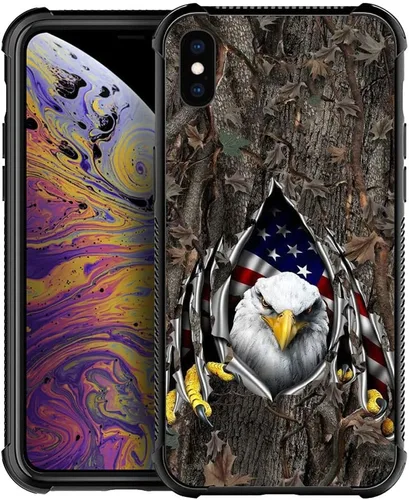 Miniatura 20 de DAIZAG Compatible con iPhone 13 Funda, Protección Total a Prueba de Golpes Antiarañazos Cubierta de TPU, Fundas para Hombre Mujer-Cruz de Madera