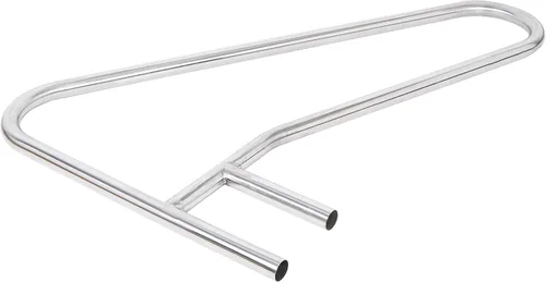 Miniatura 9 de ECOTRIC Pasamanos de piscina Riel de escalera de piscina 49-3/8 "X35-3/8 304 de acero inoxidable montado en cubierta cruzada soporte 300Lbs