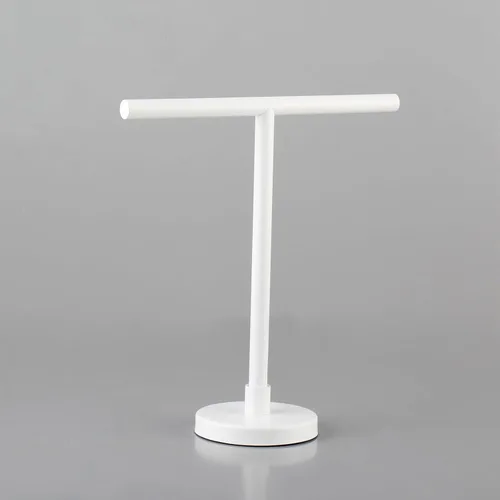 Miniatura 10 de GERZWY Moderno soporte de toalla de mano estante de árbol independiente SUS 304 acero inoxidable encimera toalla anillo, negro mate DZY06-BK