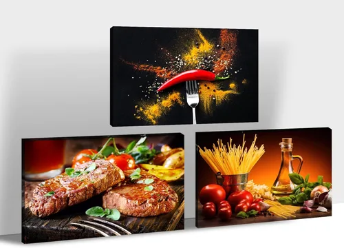 Miniatura 51 de Arte de pared de comedor y cocina, arte moderno para pared, cuadros para cocina y comedor, arte de pared de copas de vino tinto, arte de pared