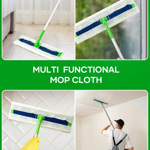 Miniatura 5 de Paquete de 60 paños de barrido en seco para Swiffer Sweeper XL de repuesto, almohadillas desechables que absorben el polvo, no lavables y sin