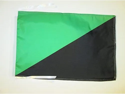 Miniatura 908 de Bandera de México AZ FLAG, 45.7 x 30.5 cm, con cordones - Pequeñas banderas mexicanas de 30 x 45 cm - Bandera de 45.7 x 30.5 cm