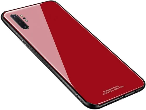 Miniatura 7 de Fundas diseñadas para Samsung Note 10 Plus con parte trasera de calidad de vidrio templado+carcasa híbrida de TPU marco, cubiertas delgadas