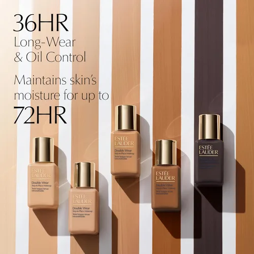 Miniatura 6 de Estée Lauder Double Wear Stay-in-Place Foundation Makeup 36-Hour Long-Wear Oil-Free Liquid Matte Foundation Hydrating, Breathable, Buildable
