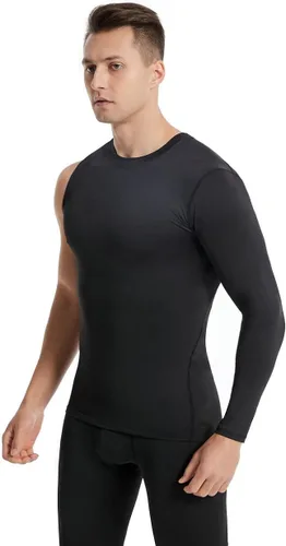 Miniatura 5 de New Compression Shirts for Men 12 Single Arm Long Sleeve Athletic Base Layer Undershirt Gear T Shirt for Workout Basketball